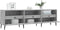 vidaXL - Tv-meubel - 150x30x44,5 - cm - bewerkt - hout - betongrijs