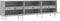 vidaXL - Tv-meubel - 150x30x44,5 - cm - bewerkt - hout - betongrijs