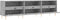 vidaXL - Tv-meubel - 150x30x44,5 - cm - bewerkt - hout - betongrijs