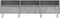 vidaXL - Tv-meubel - 150x30x44,5 - cm - bewerkt - hout - betongrijs