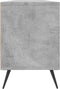 vidaXL - Tv-meubel - 150x30x44,5 - cm - bewerkt - hout - betongrijs