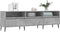 vidaXL - Tv-meubel - 150x30x44,5 - cm - bewerkt - hout - betongrijs