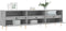 vidaXL - Tv-meubel - 150x30x44,5 - cm - bewerkt - hout - betongrijs