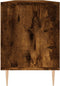 vidaXL - Tv-meubel - 150x30x44,5 - cm - bewerkt - hout - gerookt - eikenkleurig