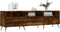 vidaXL - Tv-meubel - 150x30x44,5 - cm - bewerkt - hout - gerookt - eikenkleurig