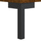 vidaXL - Tv-meubel - 150x30x44,5 - cm - bewerkt - hout - gerookt - eikenkleurig
