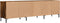 vidaXL - Tv-meubel - 150x30x44,5 - cm - bewerkt - hout - gerookt - eikenkleurig