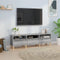 vidaXL - Tv-meubel - 150x30x44,5 - cm - bewerkt - hout - grijs - sonoma - eikenkleurig
