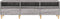 vidaXL - Tv-meubel - 150x30x44,5 - cm - bewerkt - hout - grijs - sonoma - eikenkleurig