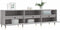 vidaXL - Tv-meubel - 150x30x44,5 - cm - bewerkt - hout - grijs - sonoma - eikenkleurig
