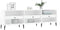 vidaXL - Tv-meubel - 150x30x44,5 - cm - bewerkt - hout - hoogglans - wit
