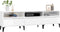 vidaXL - Tv-meubel - 150x30x44,5 - cm - bewerkt - hout - hoogglans - wit