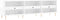 vidaXL - Tv-meubel - 150x30x44,5 - cm - bewerkt - hout - hoogglans - wit
