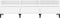 vidaXL - Tv-meubel - 150x30x44,5 - cm - bewerkt - hout - hoogglans - wit