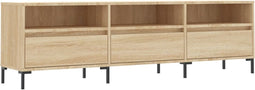 vidaXL - Tv-meubel - 150x30x44,5 - cm - bewerkt - hout - sonoma - eikenkleurig