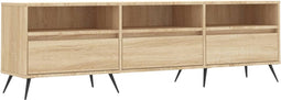 vidaXL - Tv-meubel - 150x30x44,5 - cm - bewerkt - hout - sonoma - eikenkleurig