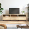 vidaXL - Tv-meubel - 150x30x44,5 - cm - bewerkt - hout - sonoma - eikenkleurig