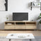 vidaXL - Tv-meubel - 150x30x44,5 - cm - bewerkt - hout - sonoma - eikenkleurig