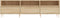 vidaXL - Tv-meubel - 150x30x44,5 - cm - bewerkt - hout - sonoma - eikenkleurig