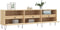 vidaXL - Tv-meubel - 150x30x44,5 - cm - bewerkt - hout - sonoma - eikenkleurig