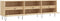 vidaXL - Tv-meubel - 150x30x44,5 - cm - bewerkt - hout - sonoma - eikenkleurig