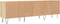 vidaXL - Tv-meubel - 150x30x44,5 - cm - bewerkt - hout - sonoma - eikenkleurig