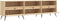 vidaXL - Tv-meubel - 150x30x44,5 - cm - bewerkt - hout - sonoma - eikenkleurig