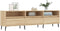 vidaXL - Tv-meubel - 150x30x44,5 - cm - bewerkt - hout - sonoma - eikenkleurig