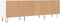 vidaXL - Tv-meubel - 150x30x44,5 - cm - bewerkt - hout - wit