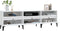 vidaXL - Tv-meubel - 150x30x44,5 - cm - bewerkt - hout - wit