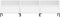 vidaXL - Tv-meubel - 150x30x44,5 - cm - bewerkt - hout - wit
