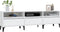 vidaXL - Tv-meubel - 150x30x44,5 - cm - bewerkt - hout - wit