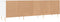 vidaXL - Tv-meubel - 150x30x44,5 - cm - bewerkt - hout - wit