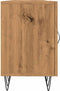 vidaXL - Tv-meubel - 150x30x50 - cm - bewerkt - hout - artisanaal - eikenkleurig