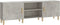 vidaXL - Tv-meubel - 150x30x50 - cm - bewerkt - hout - betongrijs