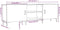 vidaXL - Tv-meubel - 150x30x50 - cm - bewerkt - hout - betongrijs