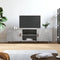 vidaXL - Tv-meubel - 150x30x50 - cm - bewerkt - hout - betongrijs