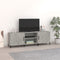 vidaXL - Tv-meubel - 150x30x50 - cm - bewerkt - hout - betongrijs