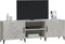 vidaXL - Tv-meubel - 150x30x50 - cm - bewerkt - hout - betongrijs