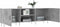 vidaXL - Tv-meubel - 150x30x50 - cm - bewerkt - hout - betongrijs