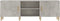 vidaXL - Tv-meubel - 150x30x50 - cm - bewerkt - hout - betongrijs