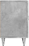 vidaXL - Tv-meubel - 150x30x50 - cm - bewerkt - hout - betongrijs