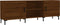 vidaXL - Tv-meubel - 150x30x50 - cm - bewerkt - hout - bruin - eikenkleur