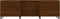 vidaXL - Tv-meubel - 150x30x50 - cm - bewerkt - hout - bruin - eikenkleur