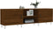 vidaXL - Tv-meubel - 150x30x50 - cm - bewerkt - hout - bruin - eikenkleur