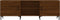 vidaXL - Tv-meubel - 150x30x50 - cm - bewerkt - hout - bruin - eikenkleur