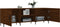 vidaXL - Tv-meubel - 150x30x50 - cm - bewerkt - hout - bruin - eikenkleur