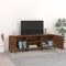 vidaXL - Tv-meubel - 150x30x50 - cm - bewerkt - hout - bruin - eikenkleur