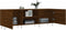 vidaXL - Tv-meubel - 150x30x50 - cm - bewerkt - hout - bruin - eikenkleur