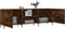 vidaXL - Tv-meubel - 150x30x50 - cm - bewerkt - hout - gerookt - eikenkleurig